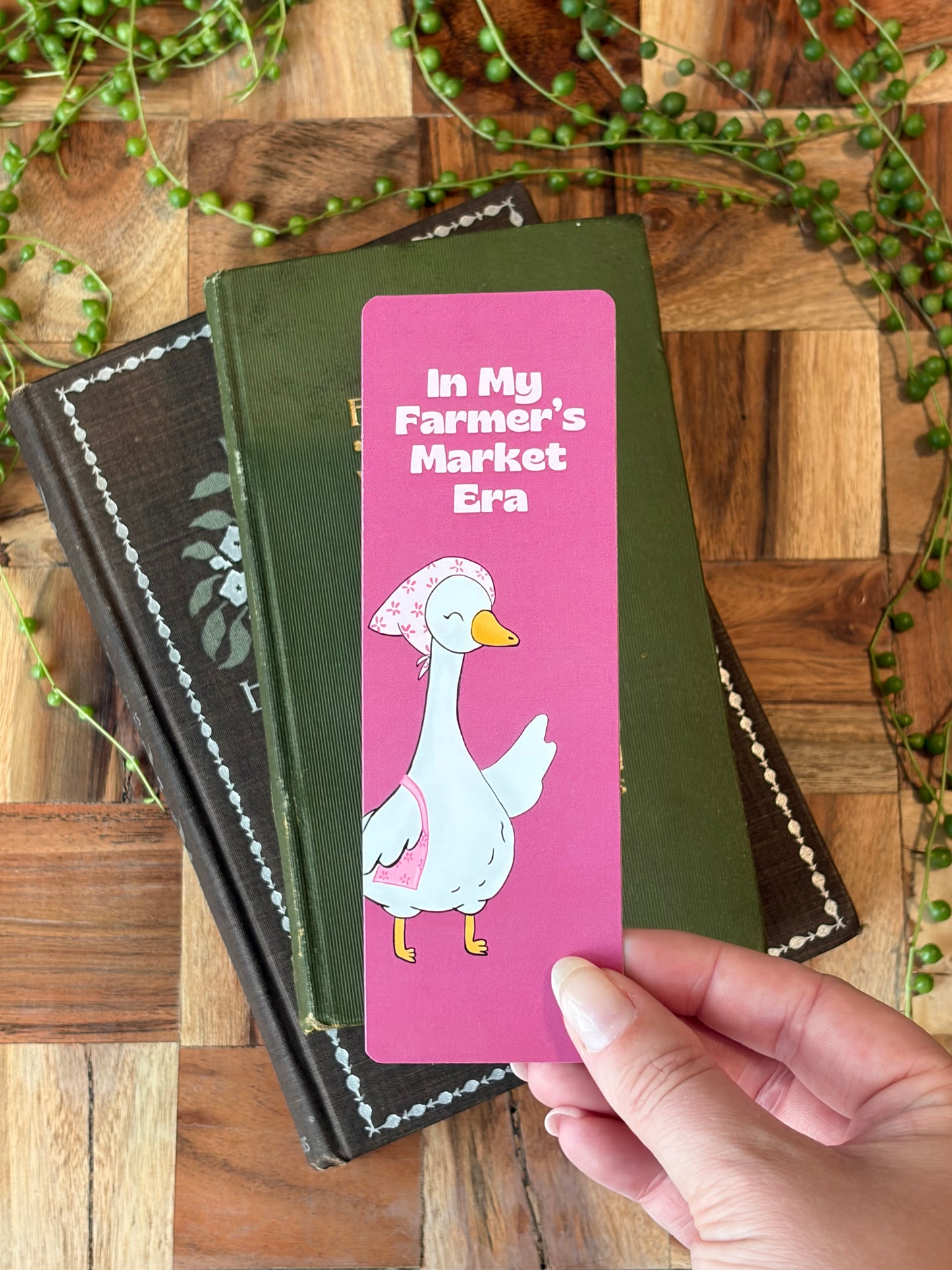 Farmer's Market Goose Bookmark