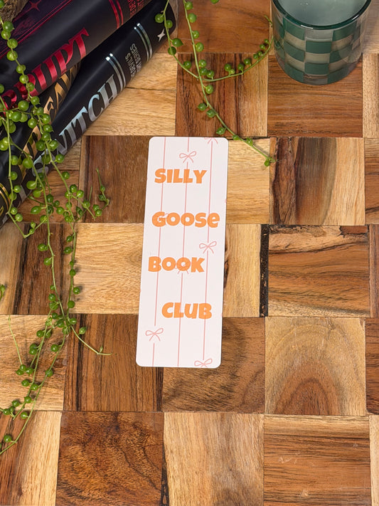 Silly Goose Book Club Bookmark