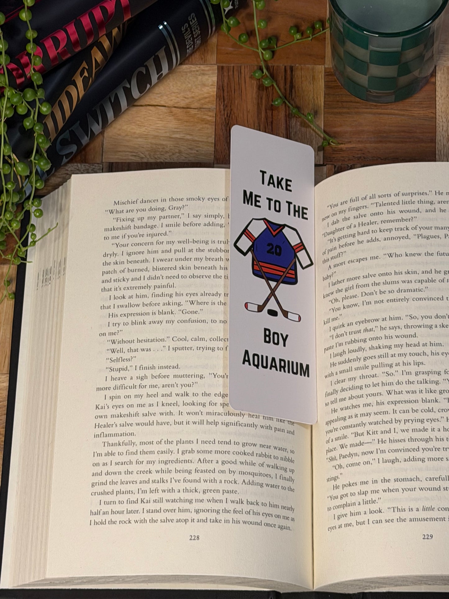 Take me to the Boy Aquarium Bookmark