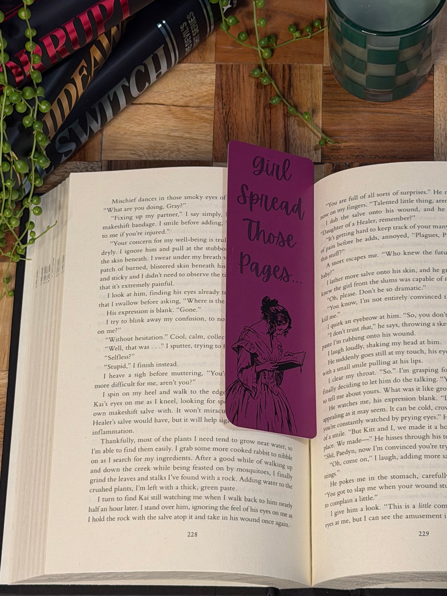 Spread Those Pages Bookmark