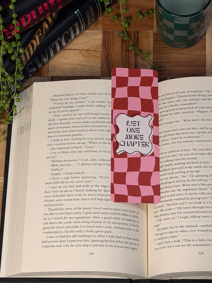 Just One More Chapter Bookmark