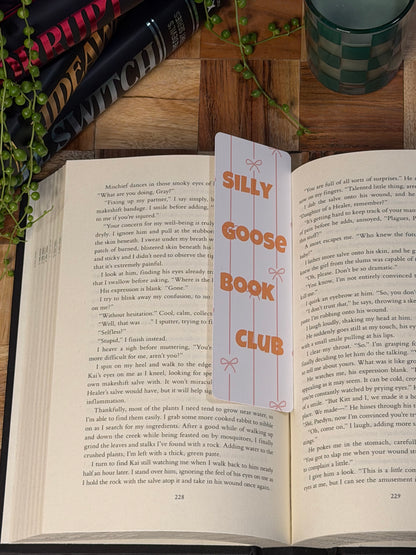 Silly Goose Book Club Bookmark