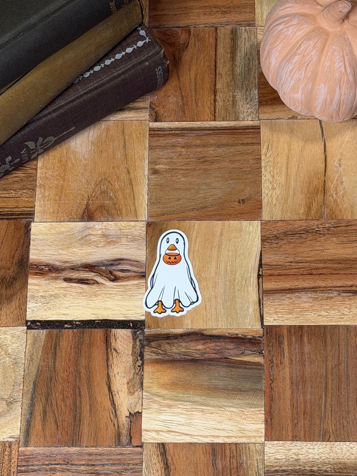 Ghost Goose Sticker