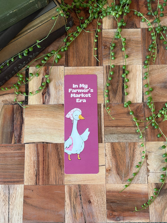Farmer's Market Goose Bookmark