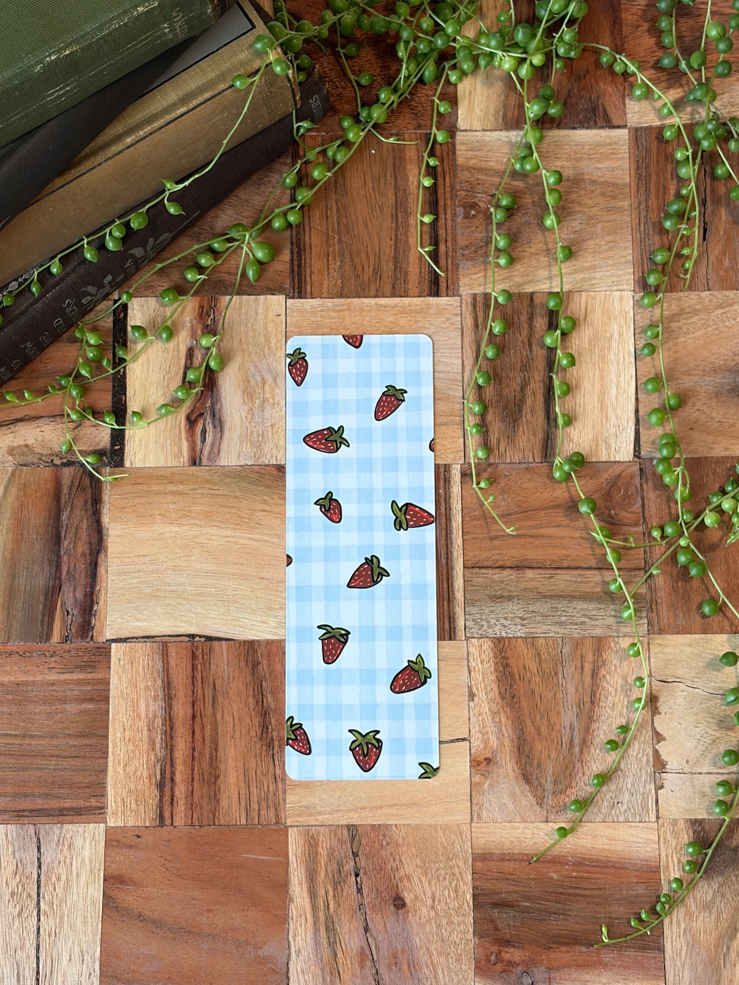 Strawberry Patch Bookmark
