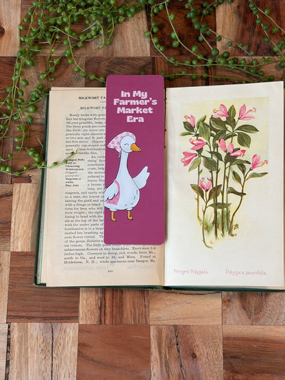 Farmer's Market Goose Bookmark