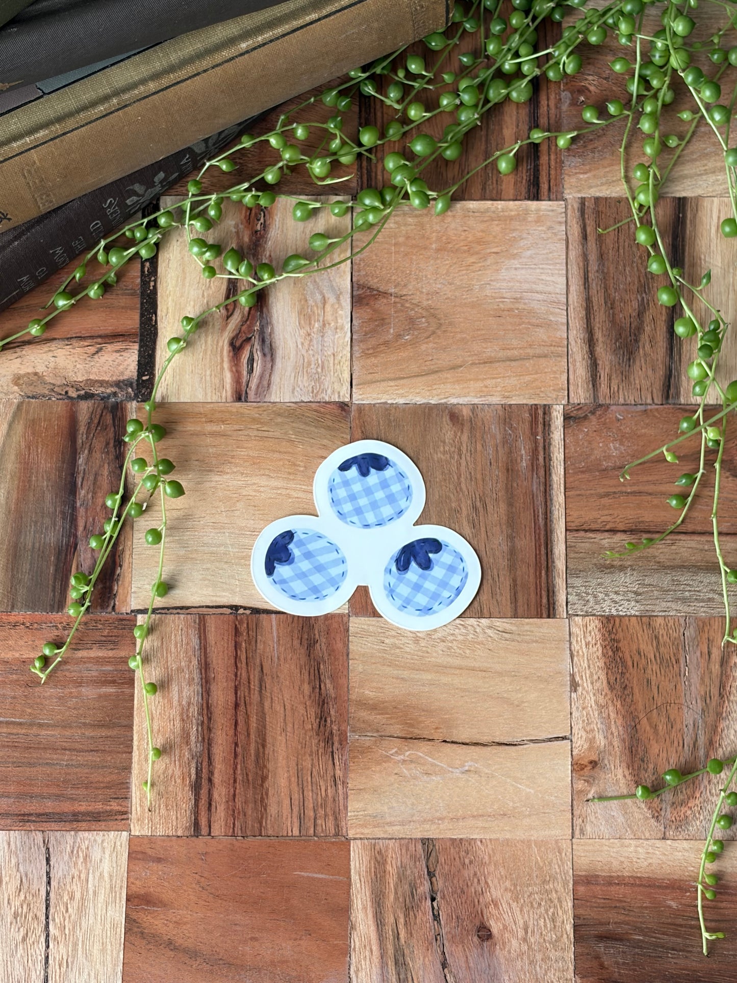 Blueberry Cluster Sticker